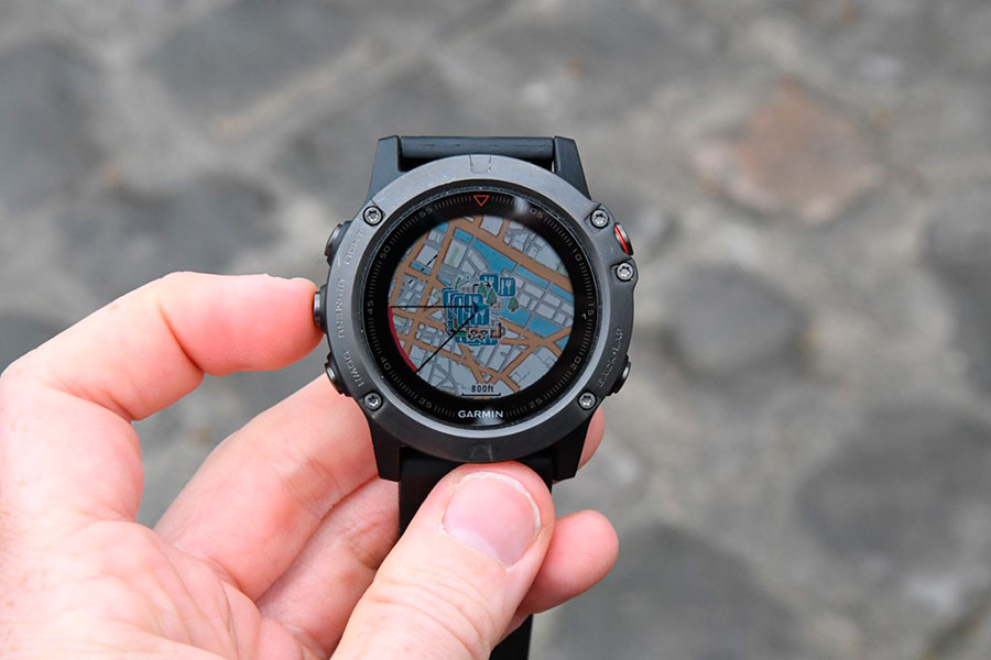 Мультиспортивные часы Garmin fenix 5. Навигация